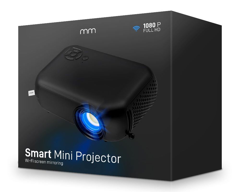 mini liten projektor for mobiltelefon på veggen wifi hd led usb bærbar