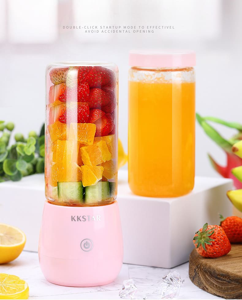 USB smoothie maker mikser liten bærbar reise